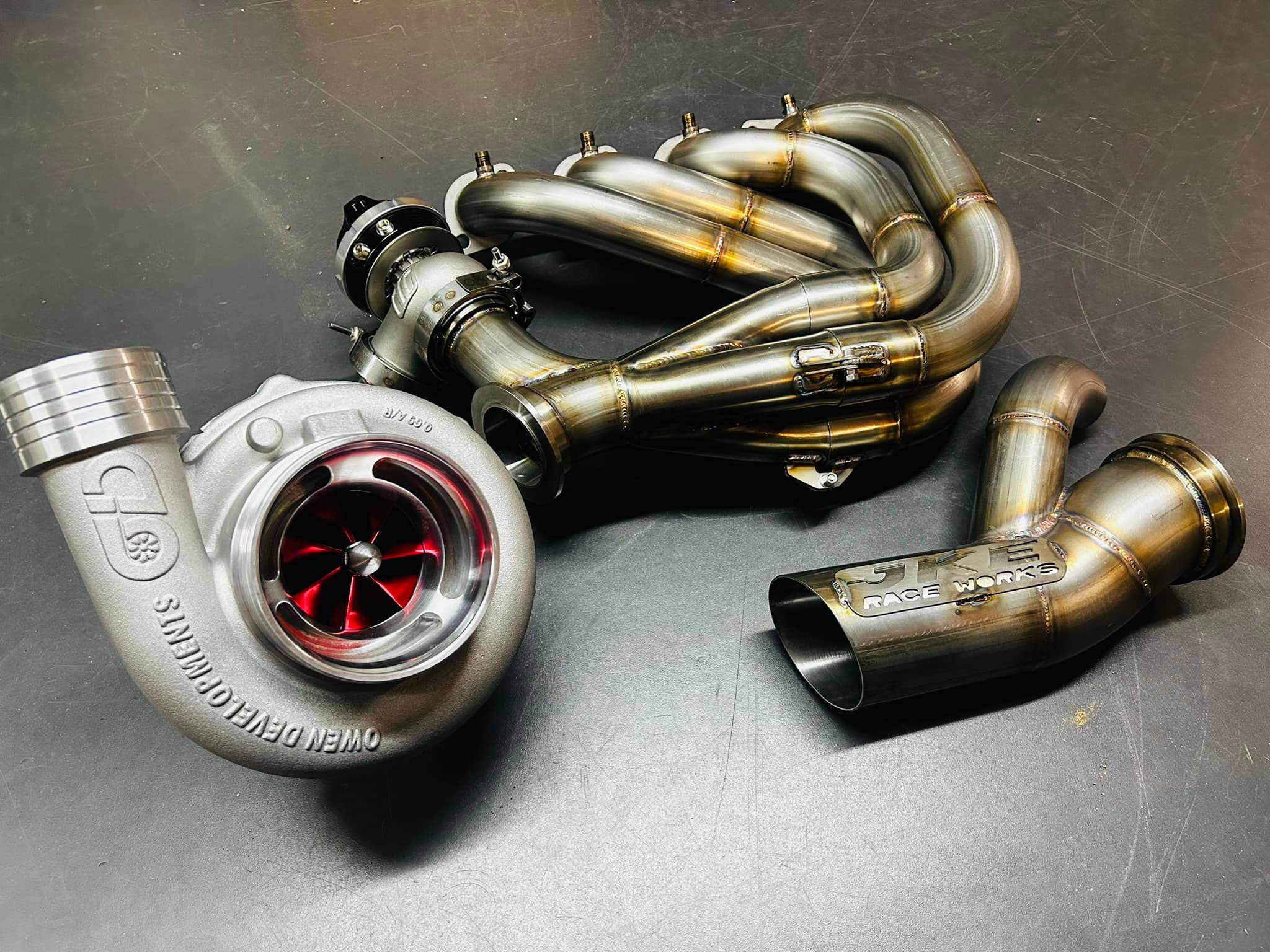 JKE Race Works - GSXR 1000 Turbo methanol kit...