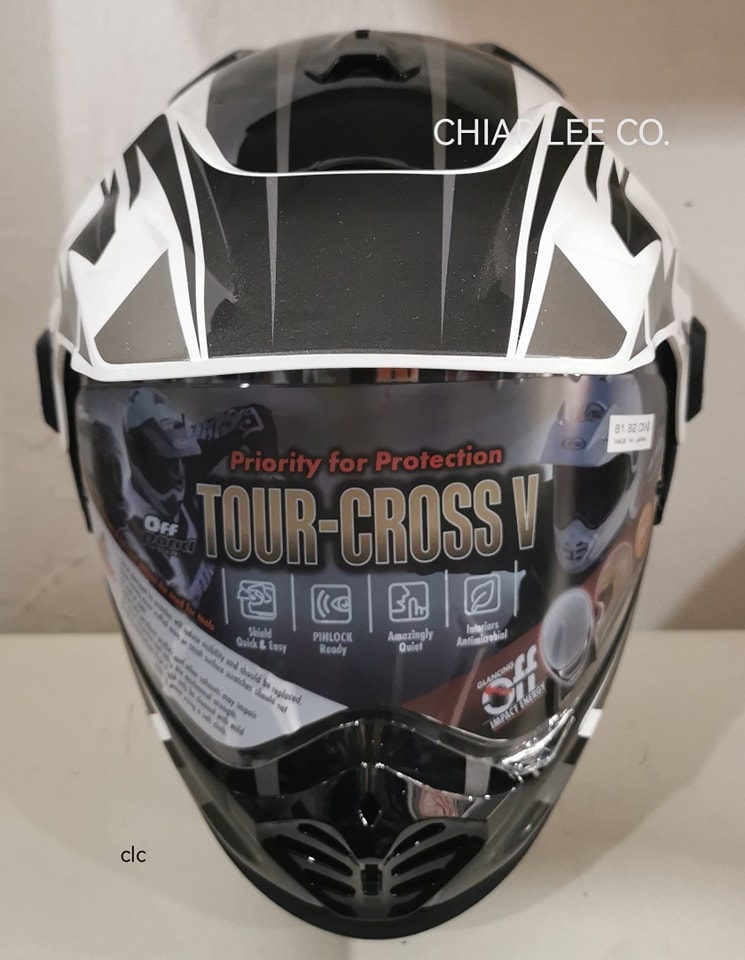 Arai TOUR CROSS V DISCOVERY blue/red/white (NEW) PSB APPROVED MADE