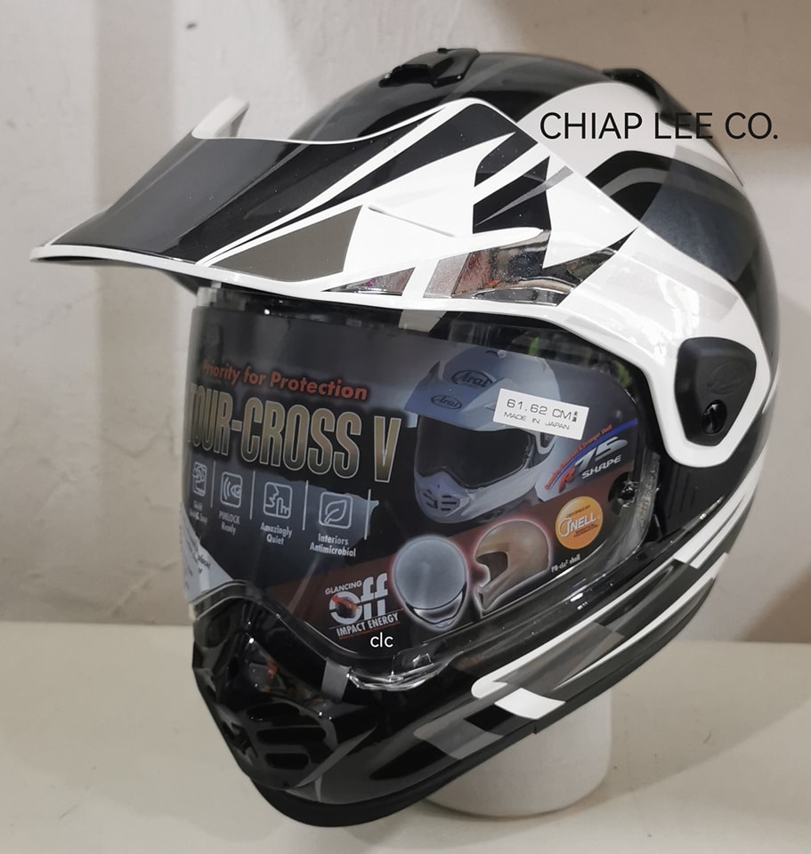 Arai TOUR CROSS V DISCOVERY blue/red/white (NEW) PSB APPROVED MADE