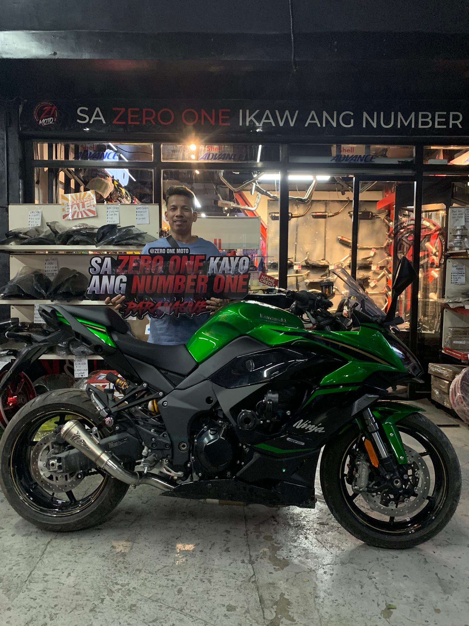 Unleashing this brand new Kawasaki Ninja 1100SX with a full