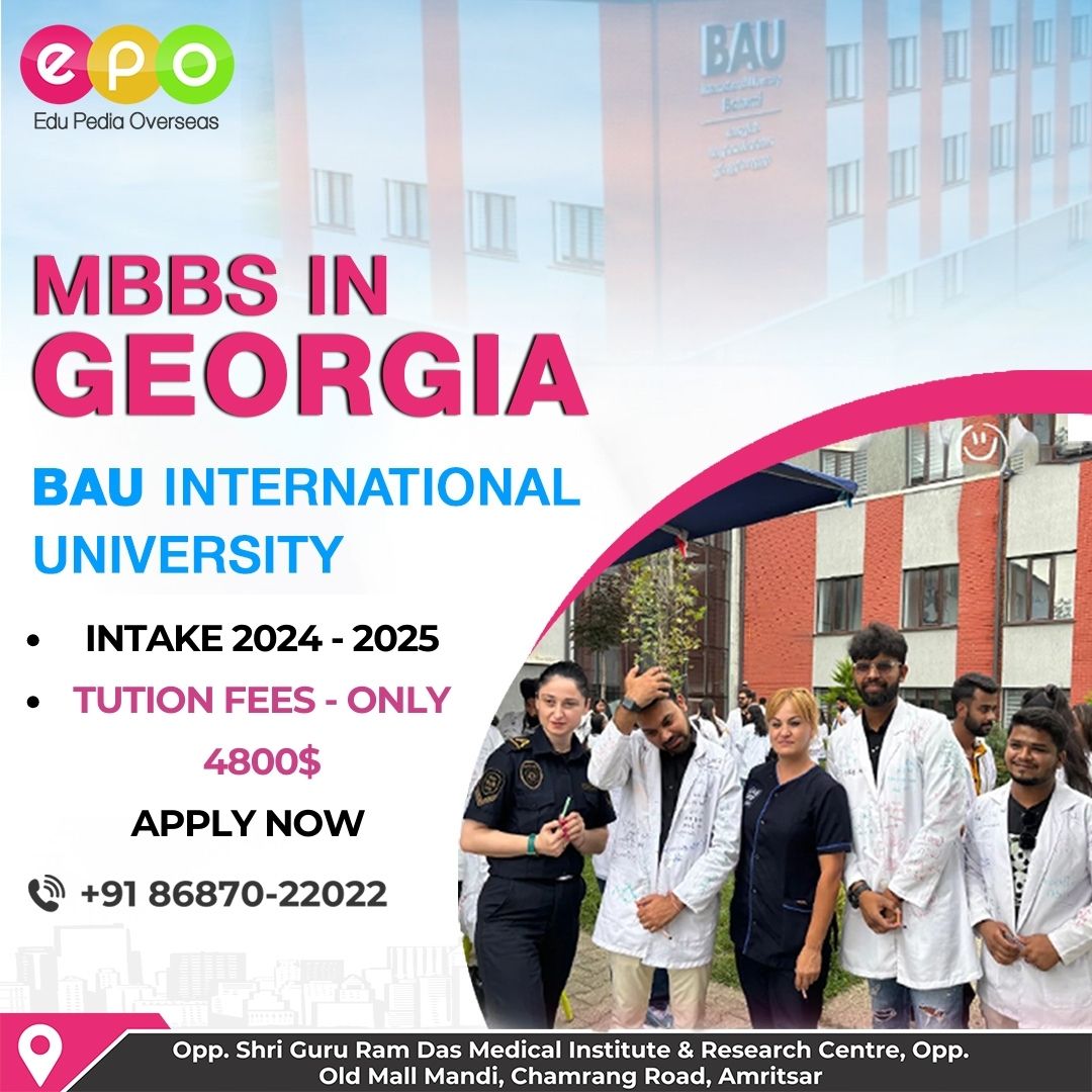 🌟 Study MBBS in Georgia – 2024-2025... - Edu Pedia Overseas | Facebook