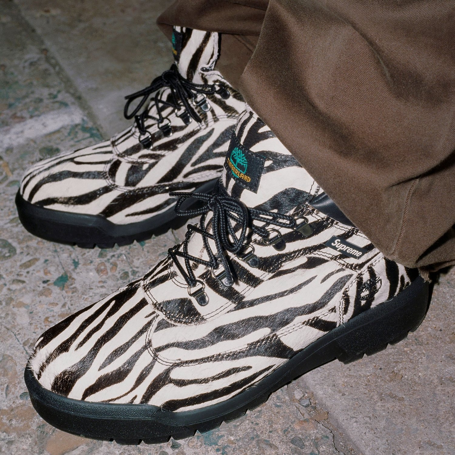 Supreme and Timberland team up for a Field Boot collab featuring 