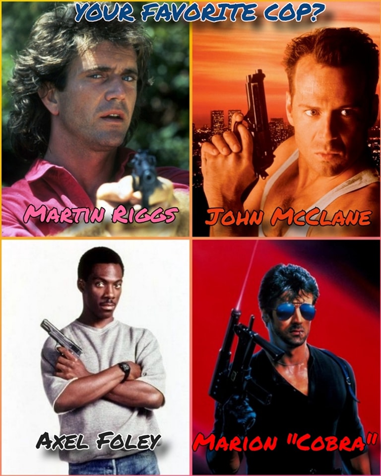 Welcome - Calling all 80s movie buffs! Which cop from the golden era is ...