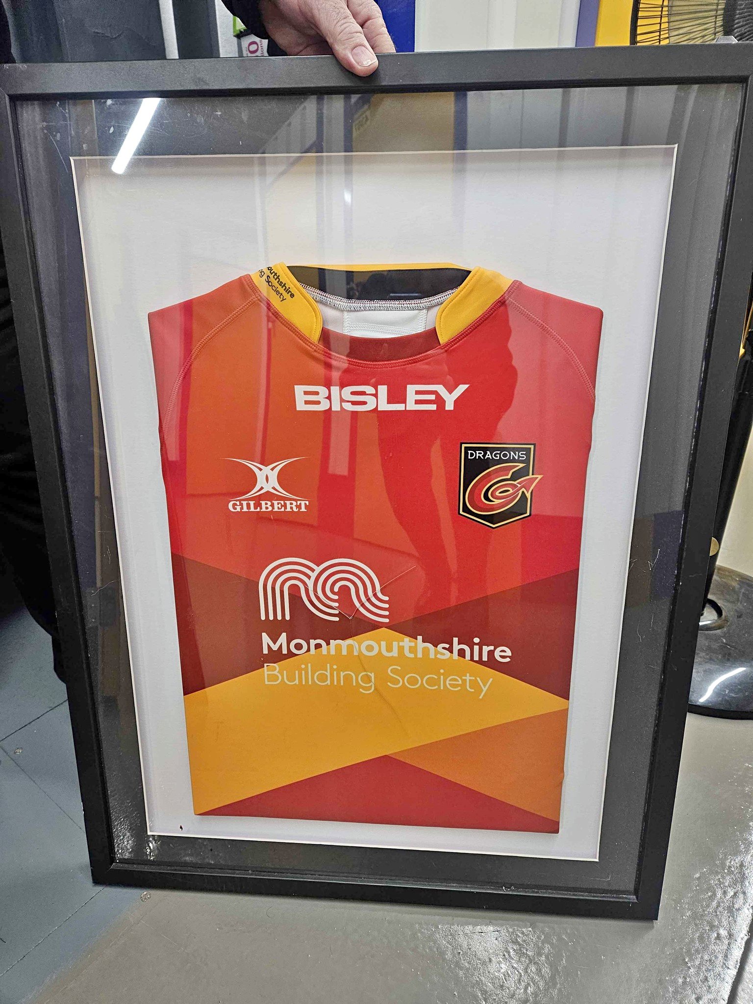 Very large framed vintage rugby shirt picture - Posters, Prints ...