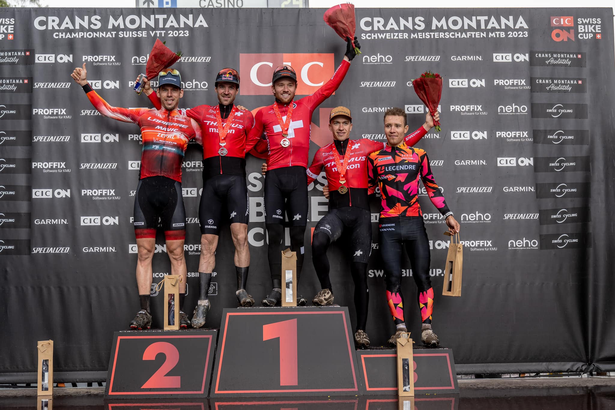 Lapierre - 🍫⚔️ Chocolate medal for Thomas Litscher in the Swiss XCO ...