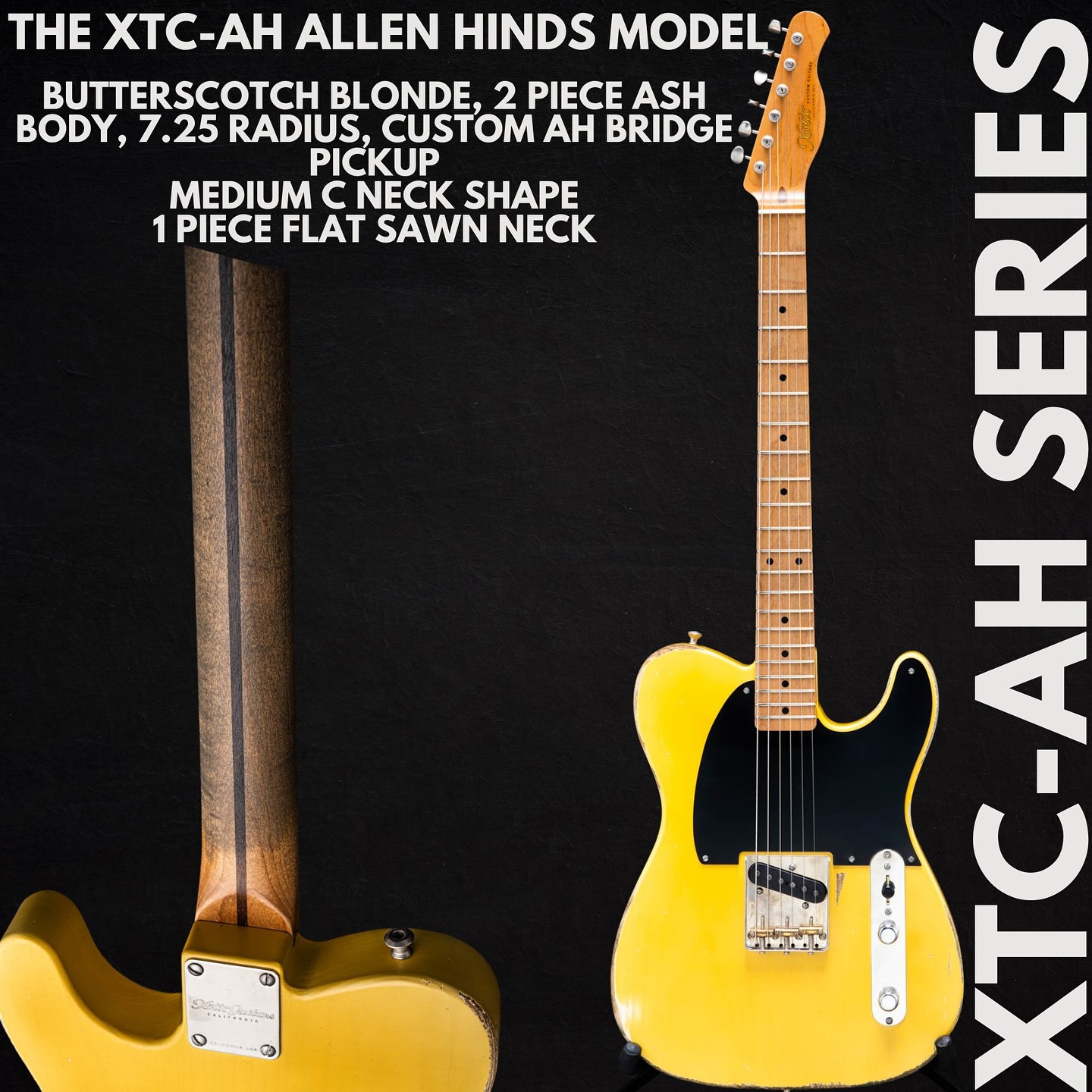 Xotic - Now Available!! The Allen Hinds XTC-AH Signature Model 