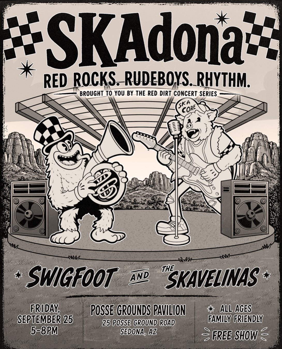 The Skavelinas - Save the Date! 🎺🏜️ SKAdona is coming to Sedona