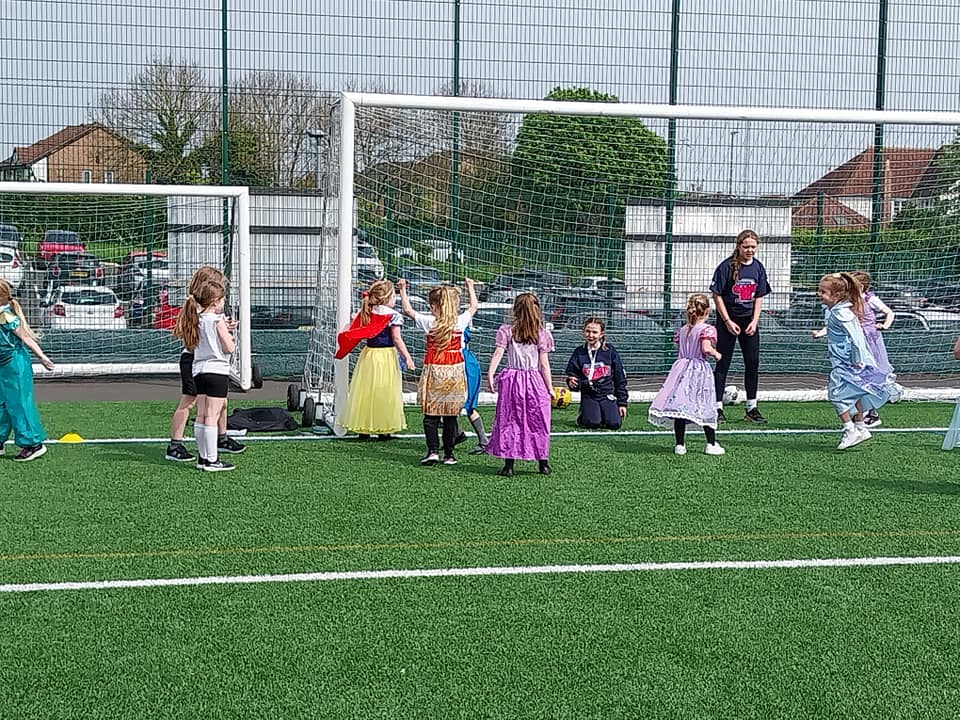 Some of our Y1 and Y2 girls had a... - Fens Primary School