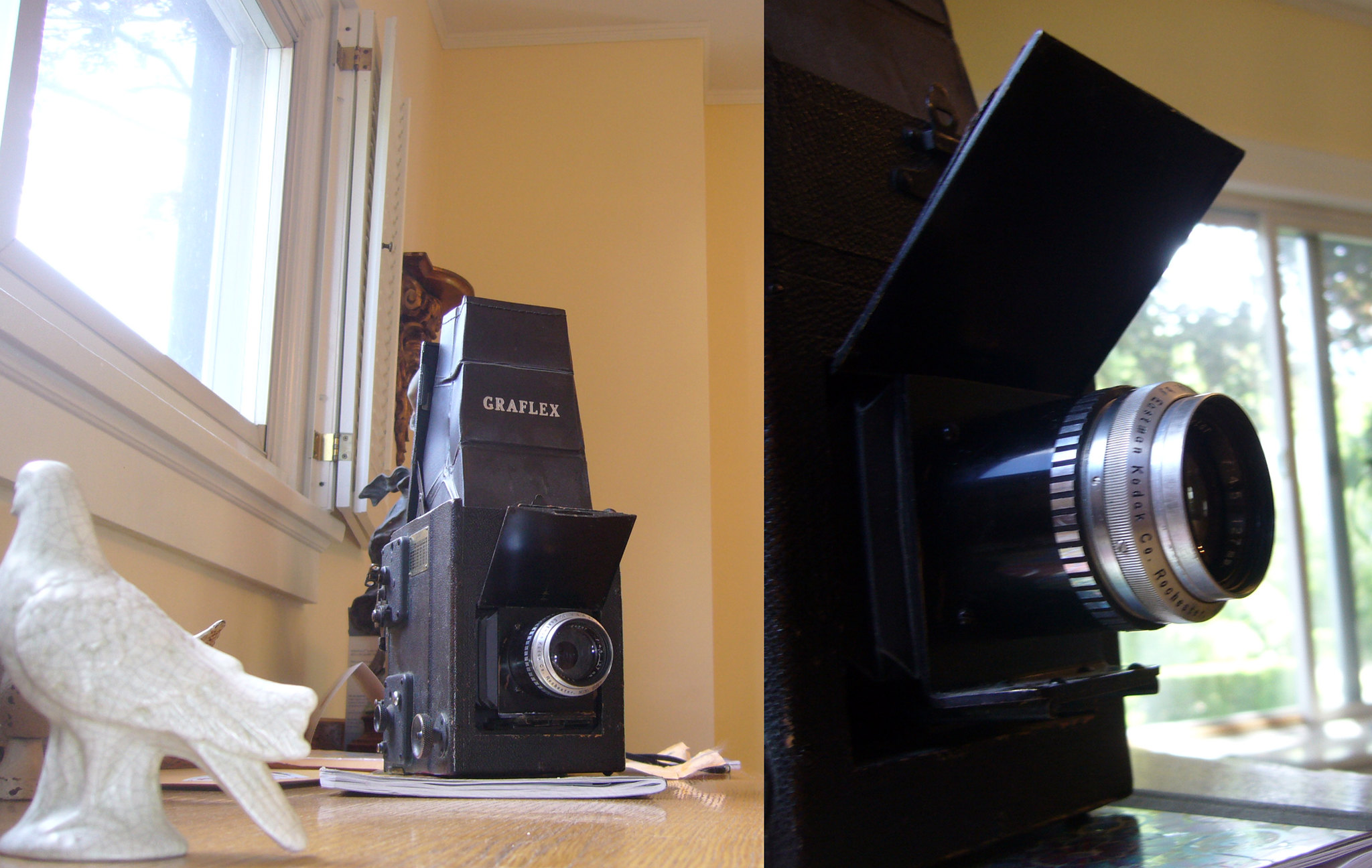 Using vintage cameras and lenses with the RB Graflex Series B 2x3