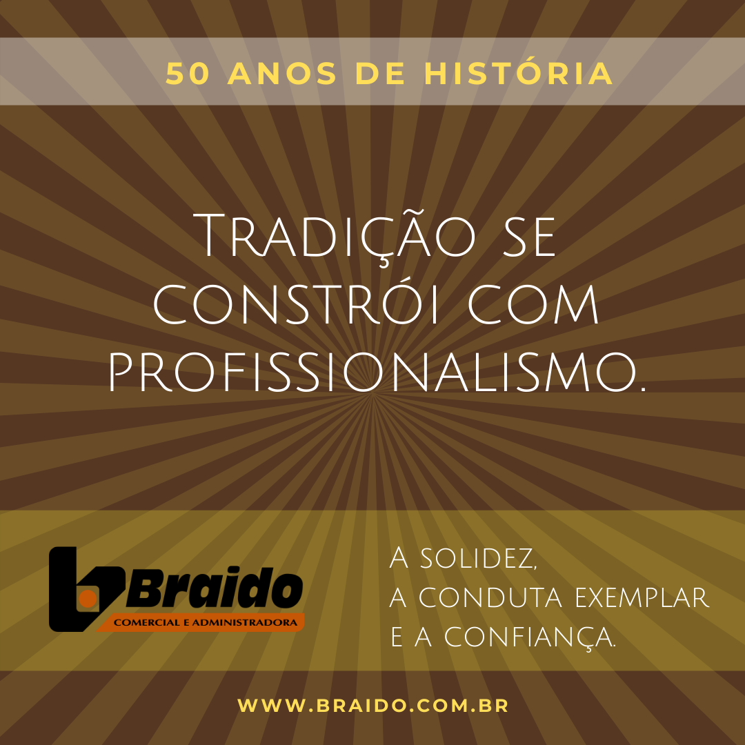 Esta é a verdadeira... - Braido Comercial e Administradora