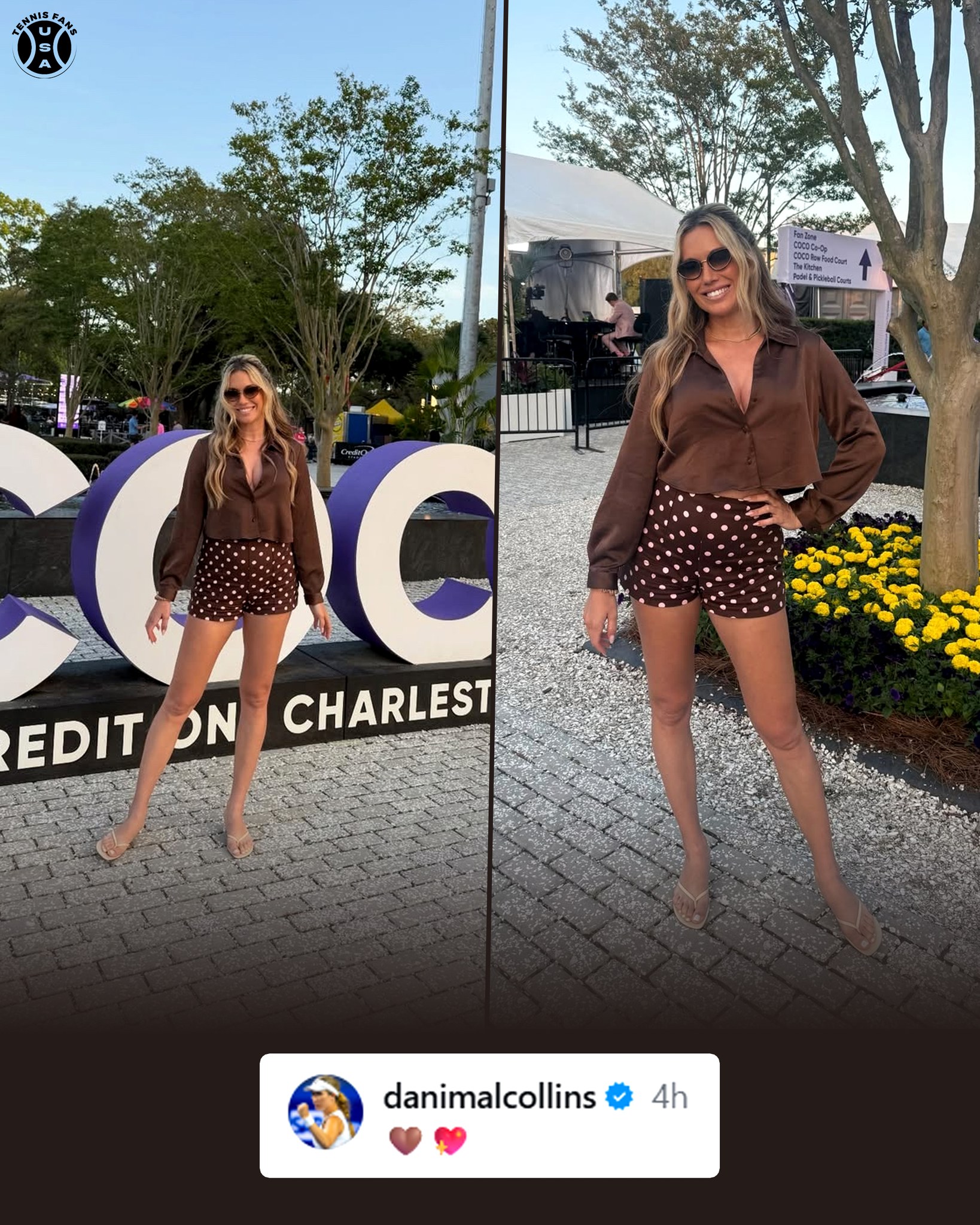 Tennis - Danielle Collins stuns in her latest Instagram Post