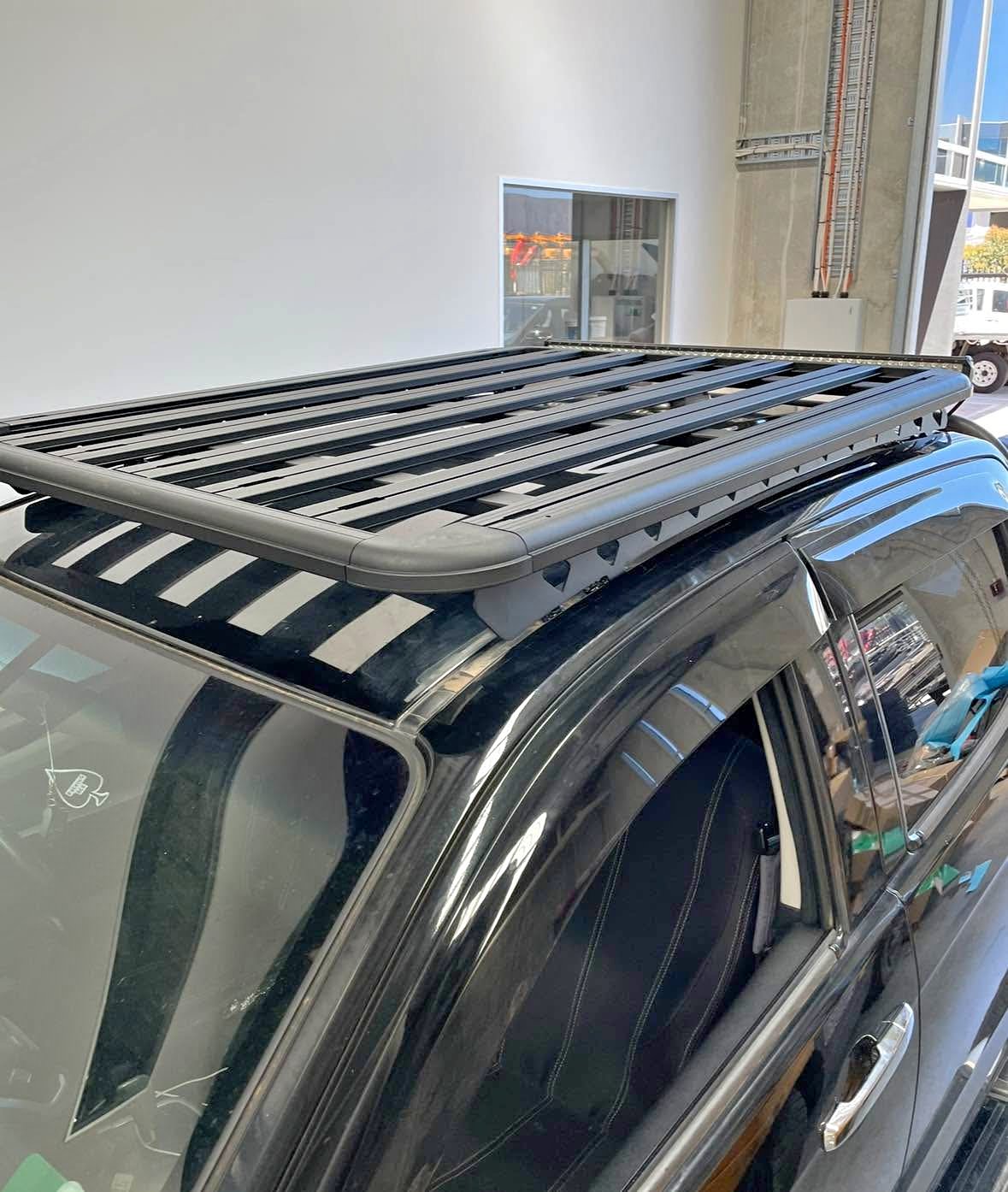Brand new flat roofrack aluminium for dual cab hilux/ranger/ dimax ...