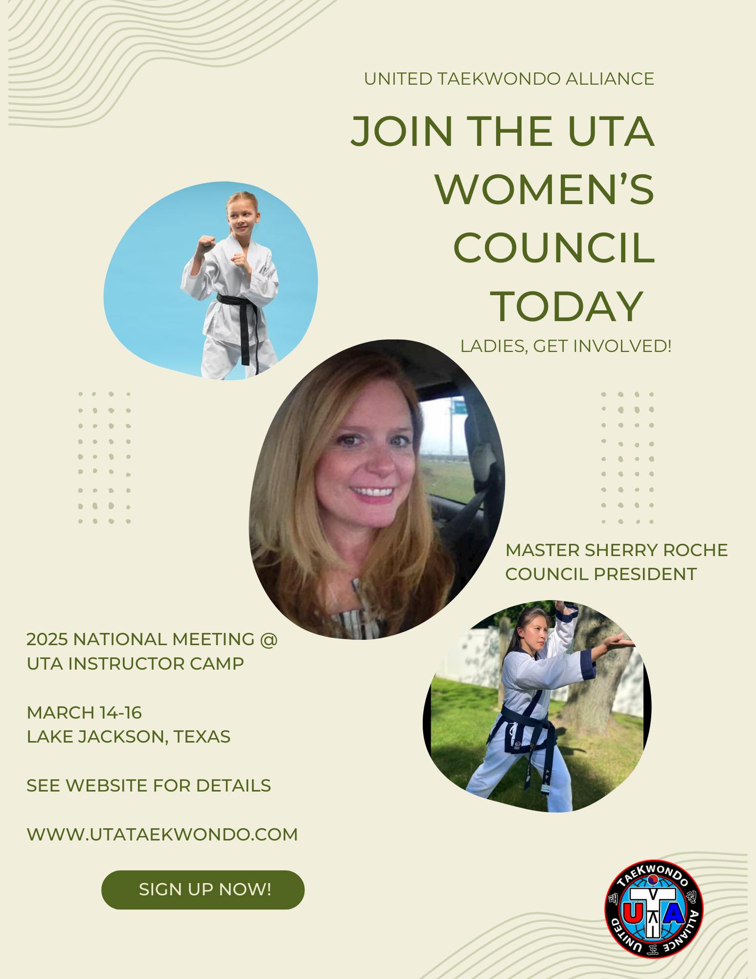 Attention all ladies of UTA!... - United Taekwondo Alliance