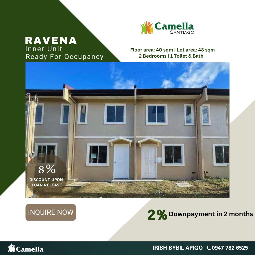 🏡 Ready for Occupancy: Ravena Inner... - Camella Santiago