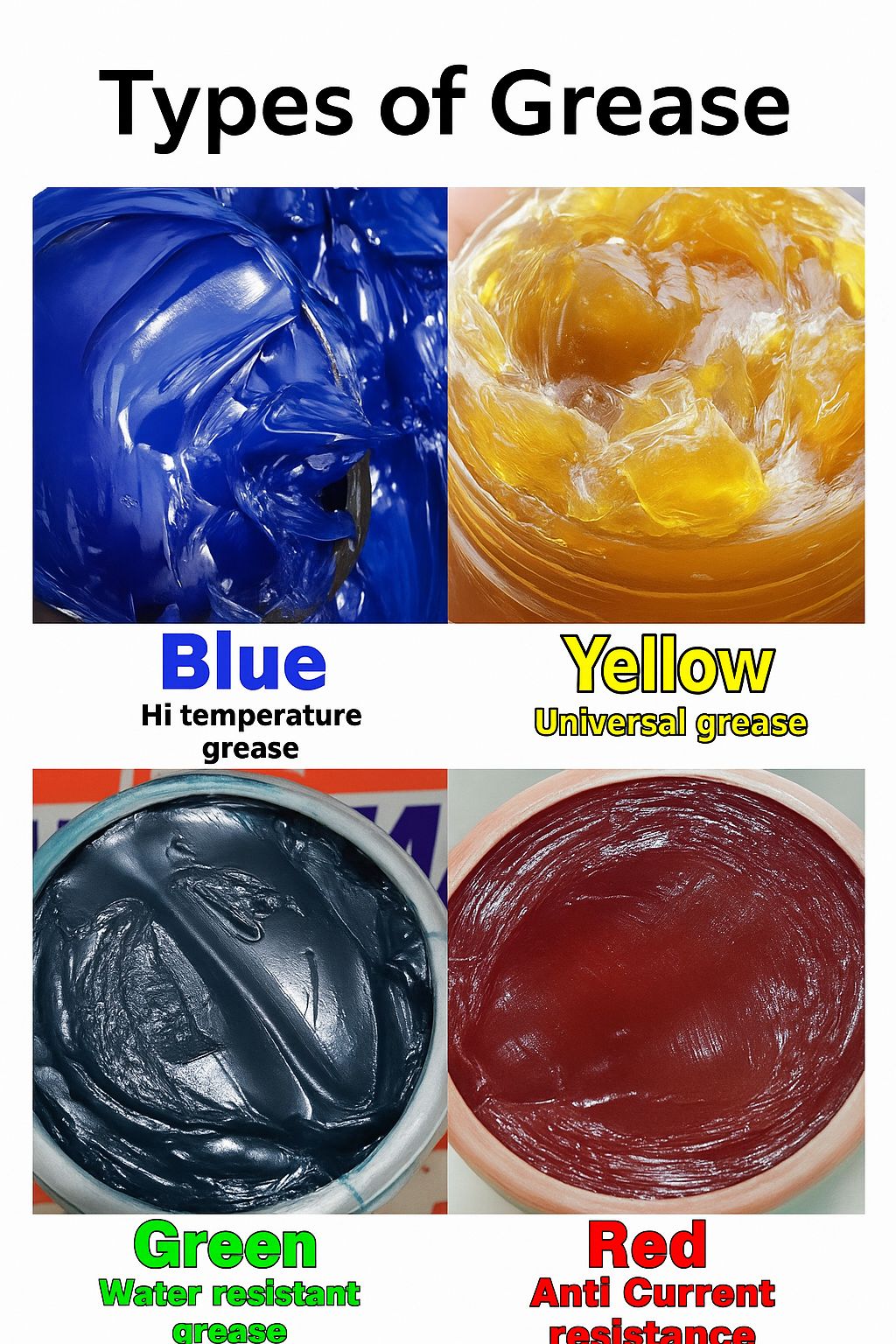 Auto Veteran - Types of grease | Facebook