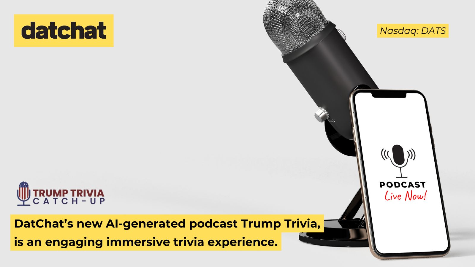 DatChat - Our new AI-generated podcast, Trump Trivia,...