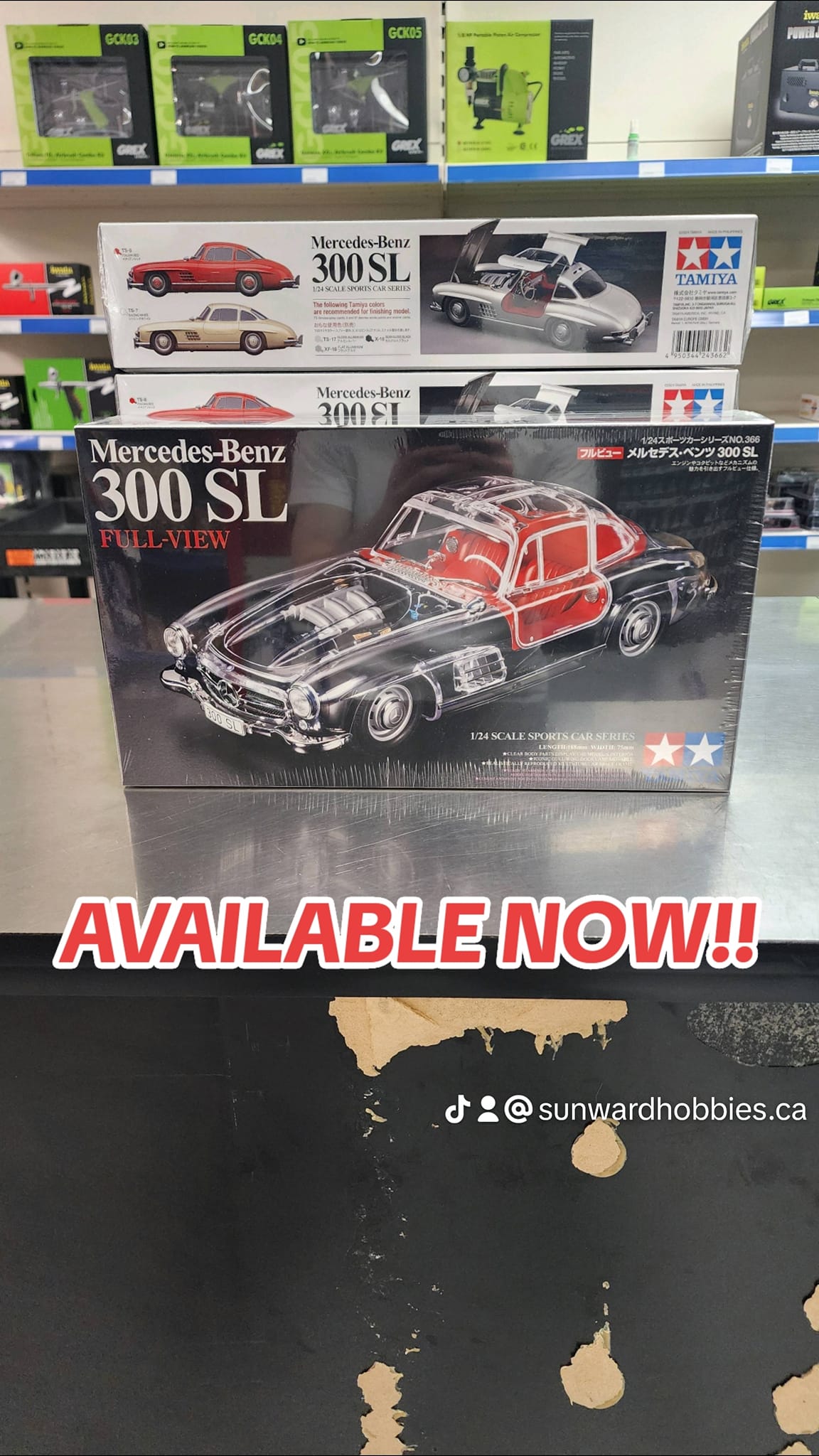 Sunward Rockets - Now available! Tamiya 1/24 scale...