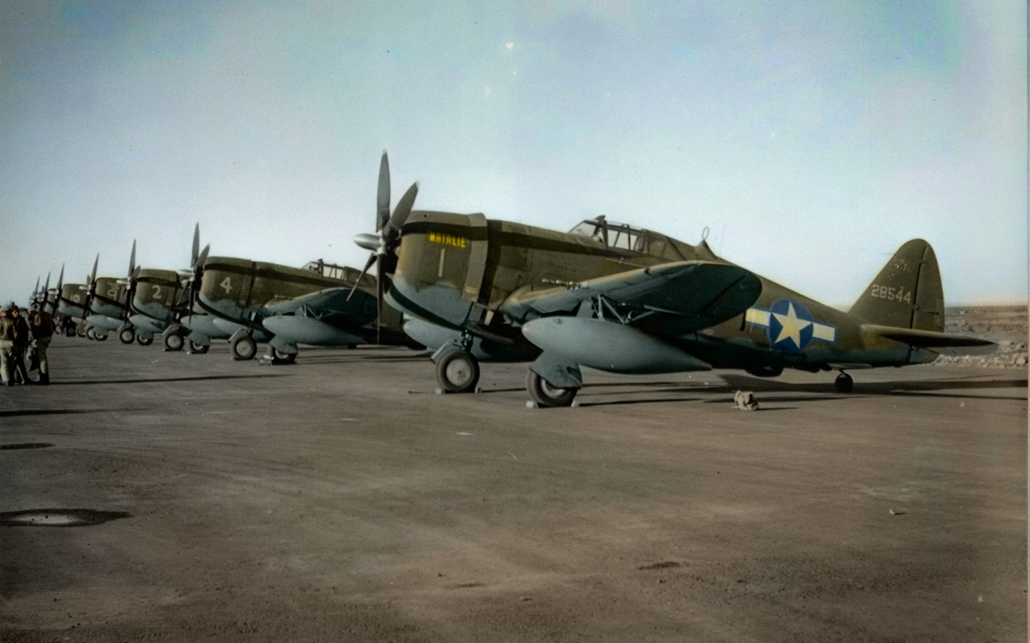 Yarnhub - Republic P-47s lined up at Meeks Field, Iceland. | Facebook