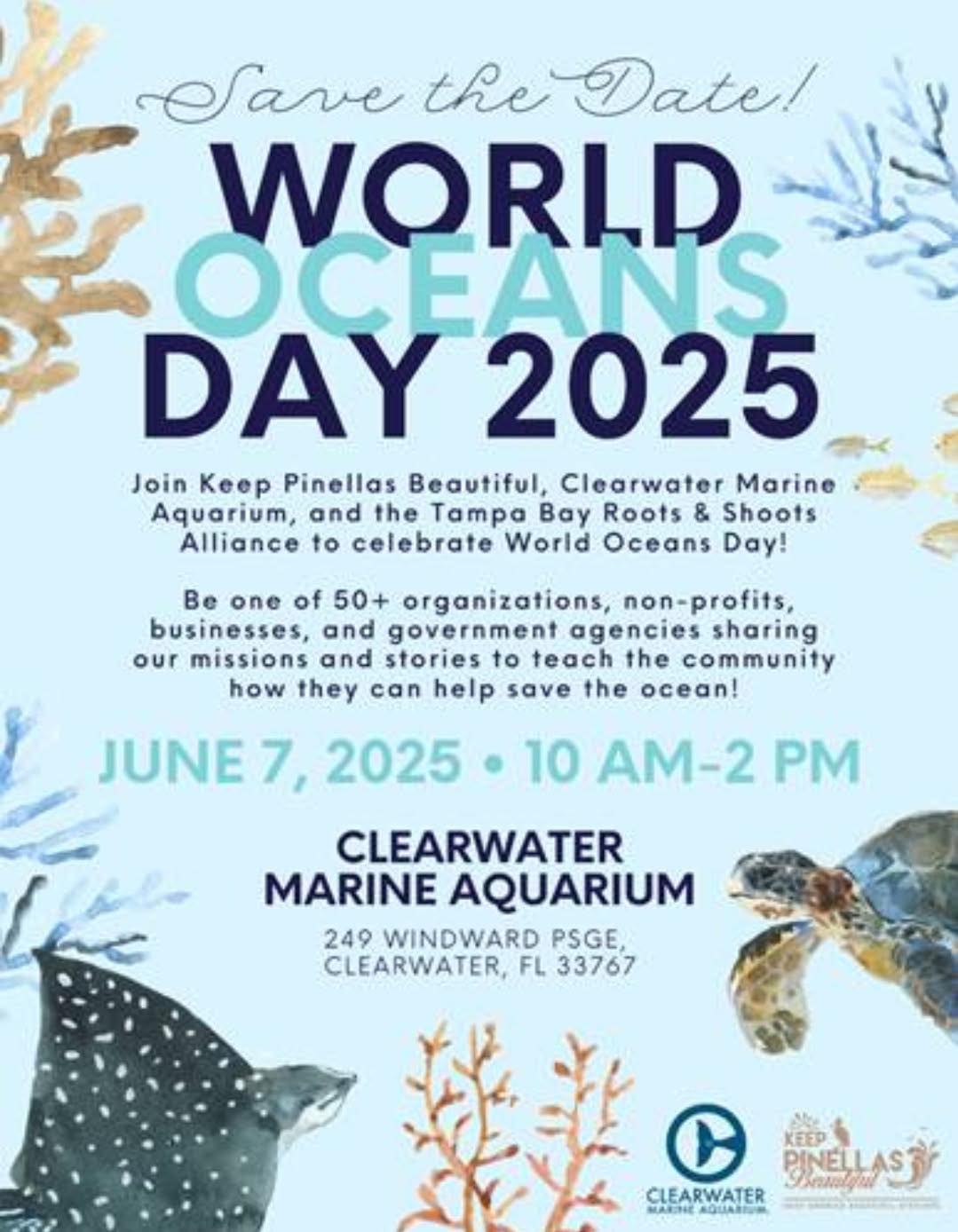 Raptor - We will be participating in the world oceans day. As part of ...