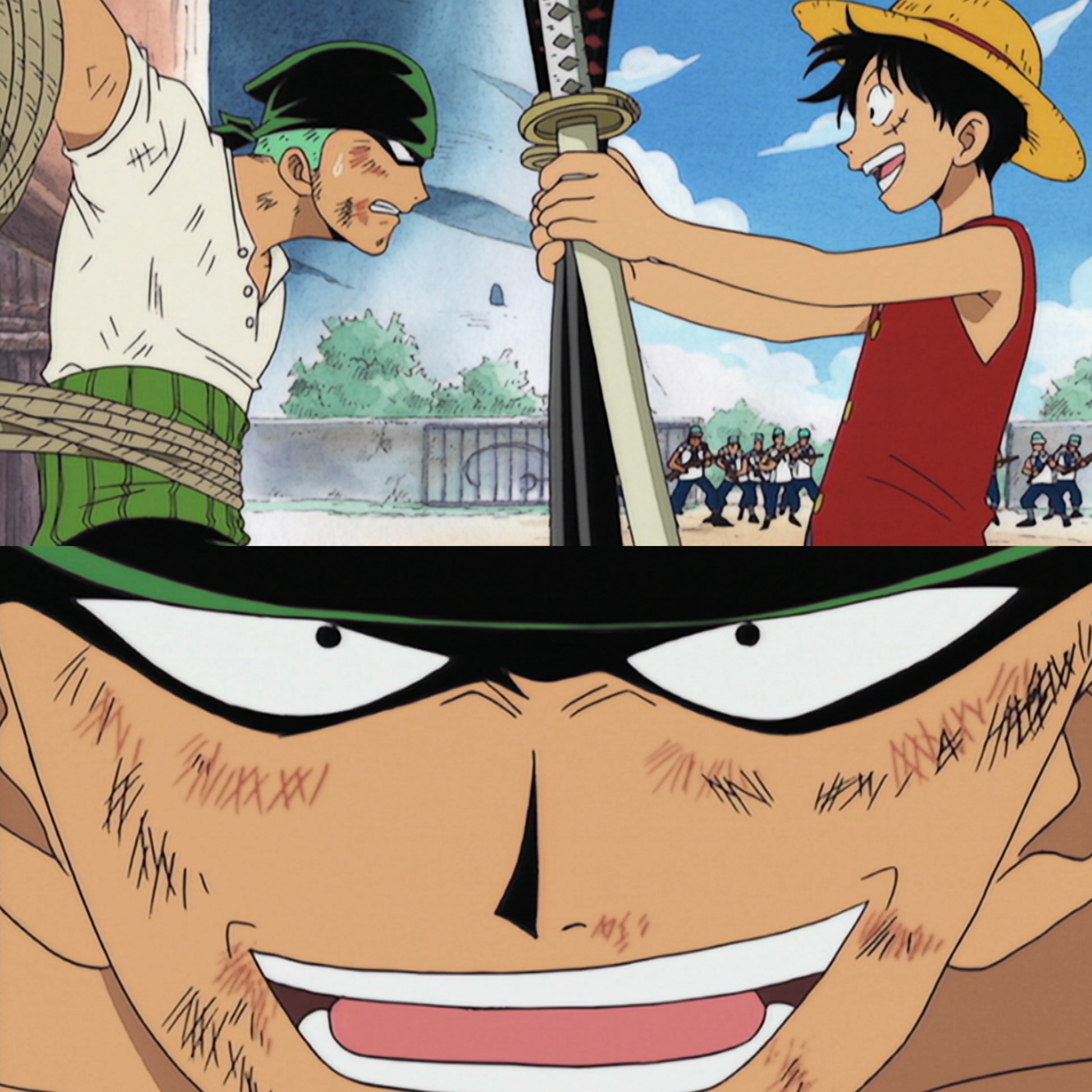 Toei - 25 years ago today was when we first saw Pirate Hunter Zoro ...