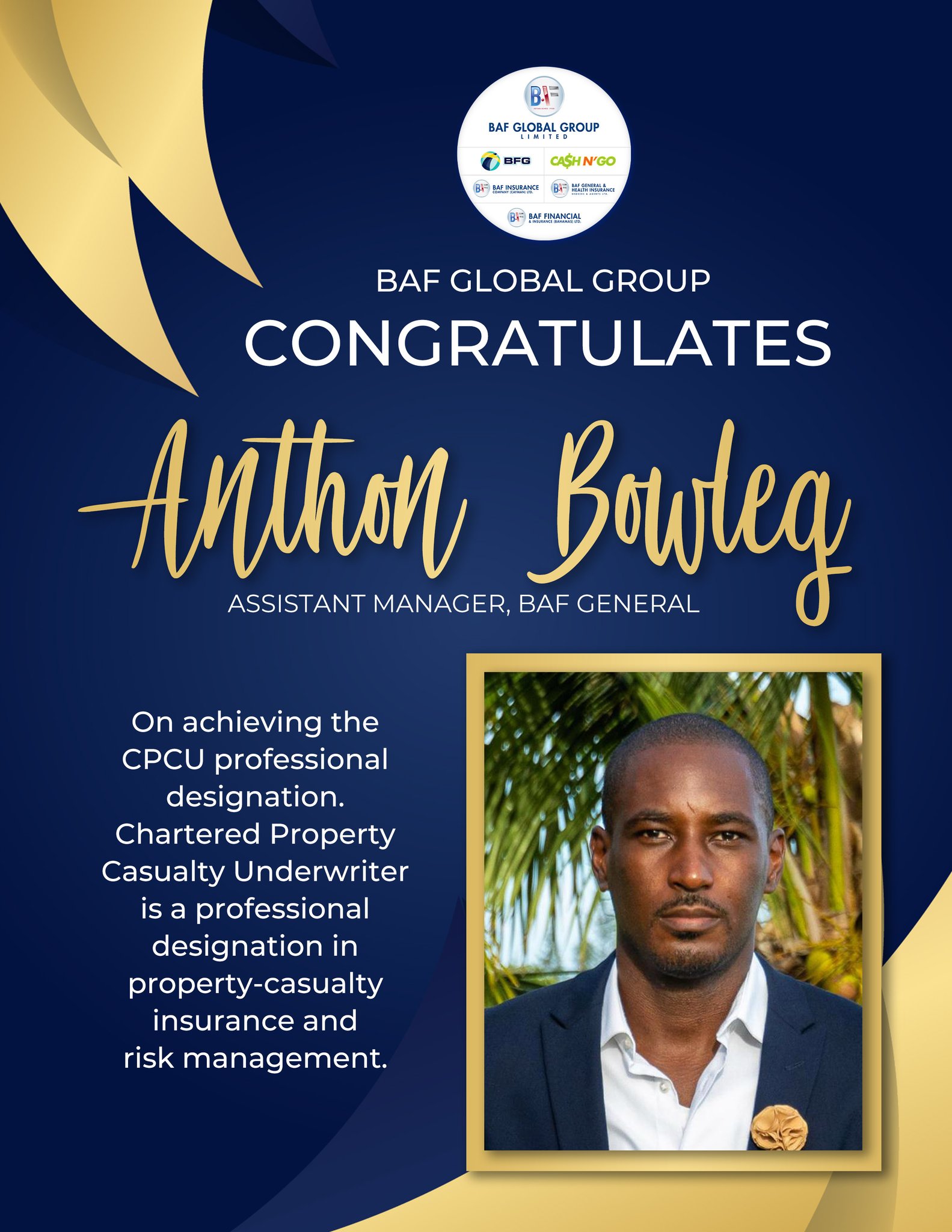Join us as we congratulate Assistant... - BAF Global Group | Facebook