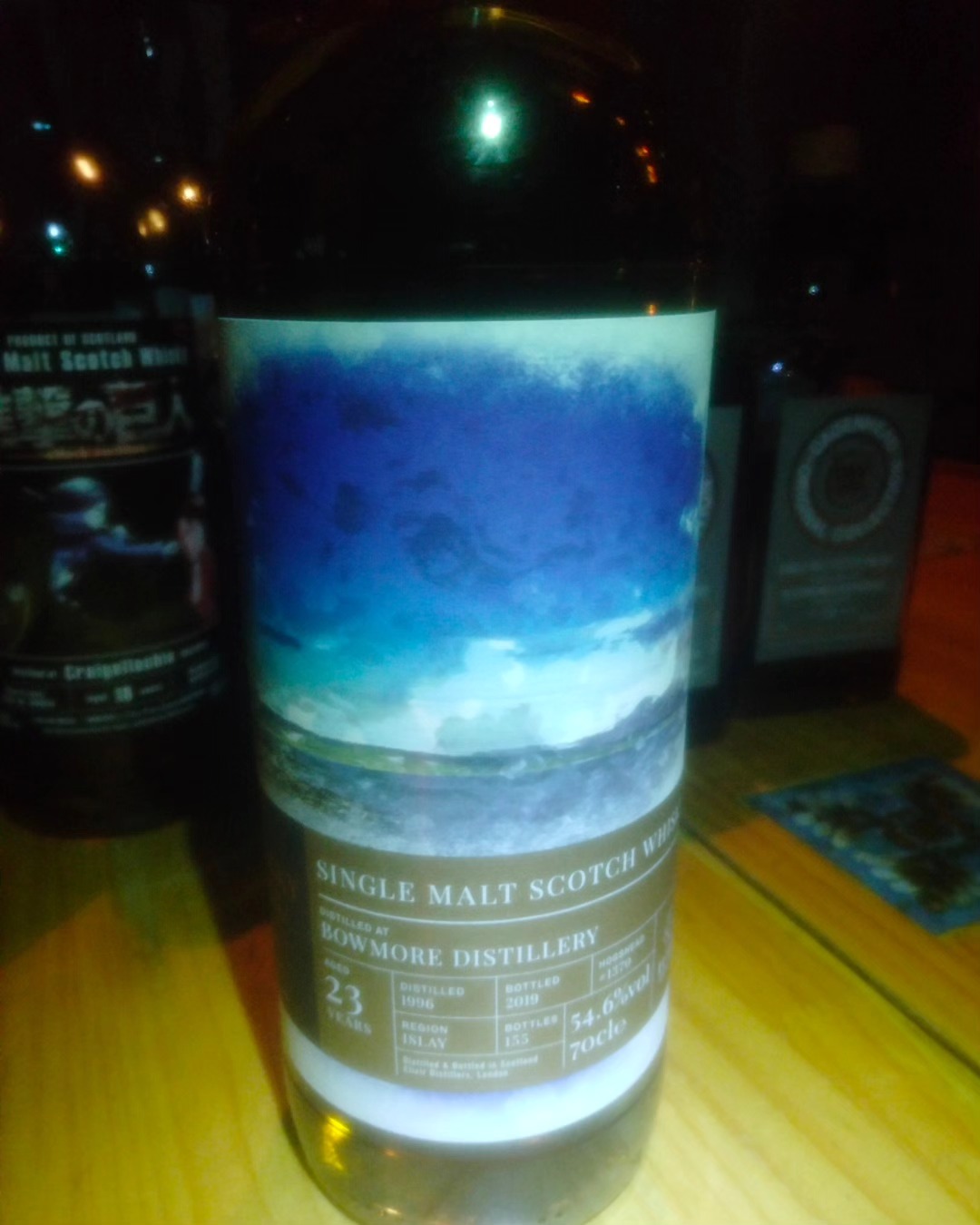 ボウモア1996 23年 ウイスキートレイル 開栓 WTウイスキートレイル ヘリテイジ #bowmore 1996 23年 皆さん