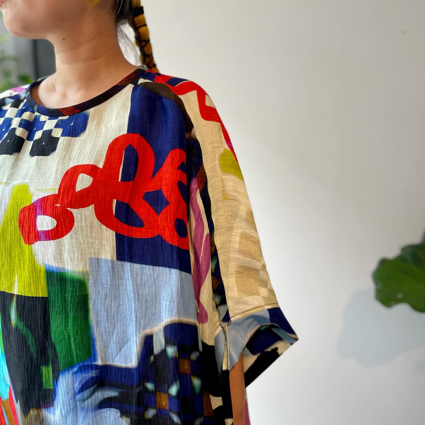 2024.9.8 HENRIK VIBSKOV Renew Silk Dress Playground Collage:size S 