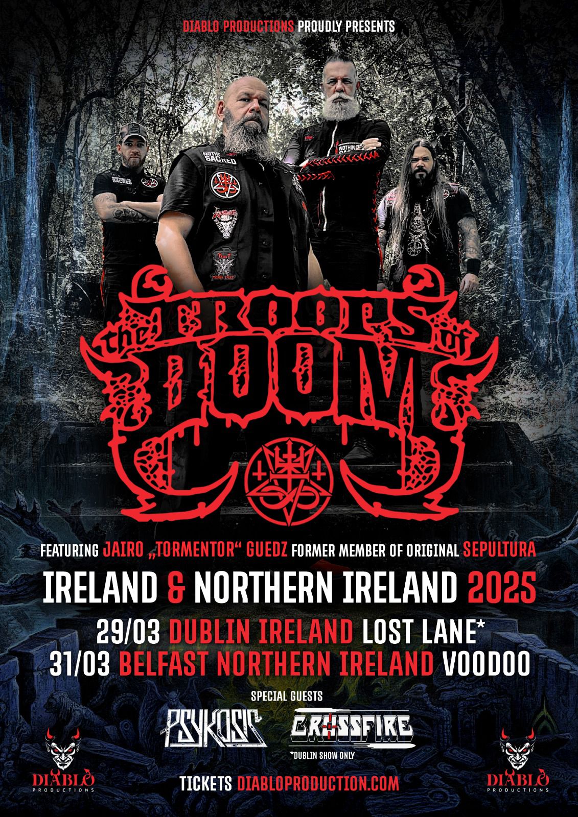 ⚠️ IMPORTANT UK TOUR UPDATE ⚠️ Due... - The Troops of Doom | Facebook