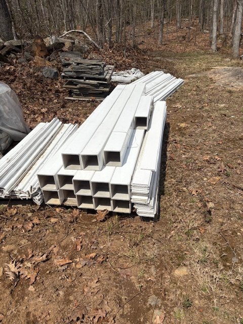 Huge Lot of Azek/Timbertech Railing kits, balusters, and 6x6 post ...