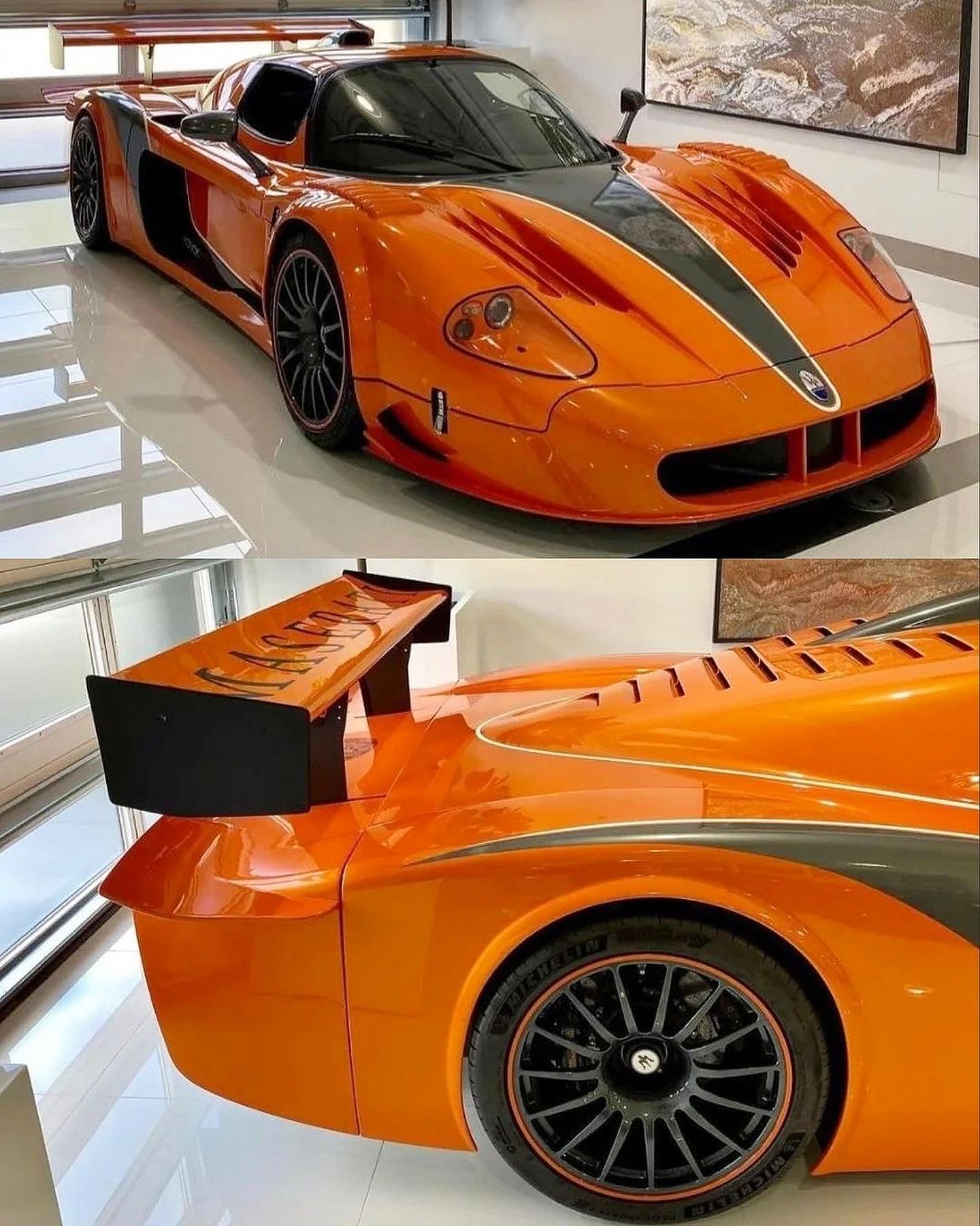 When the epic Maserati MC12 isn't enough. The insane one-off