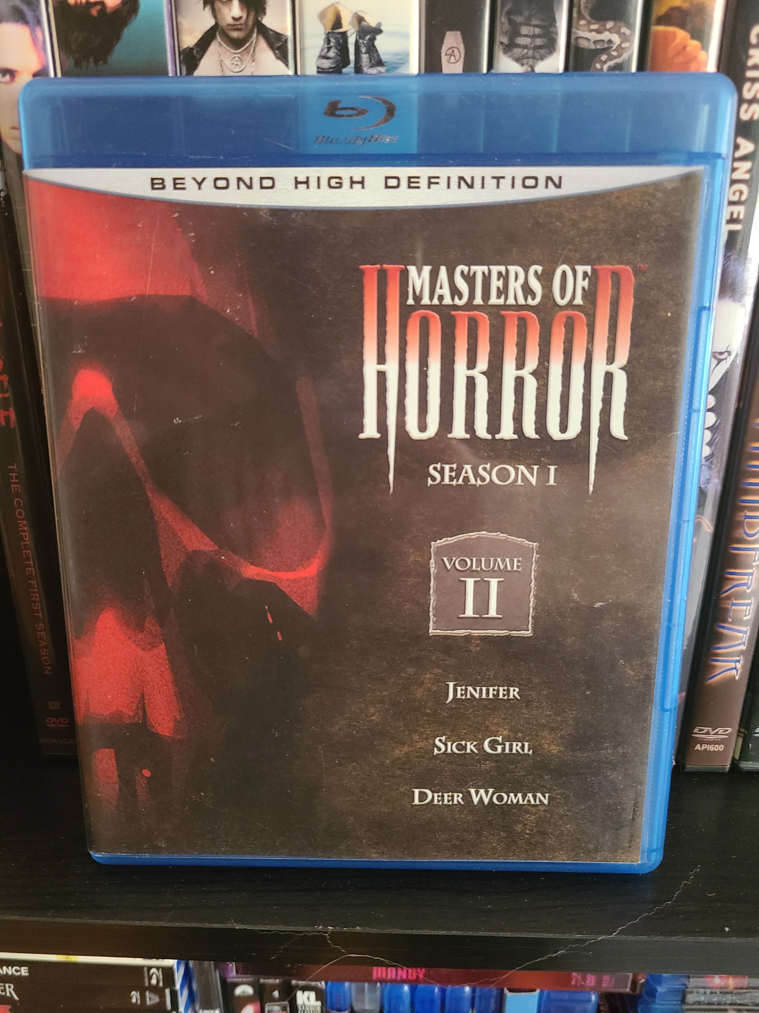 Masters of Horror season 2 bluray collection addition