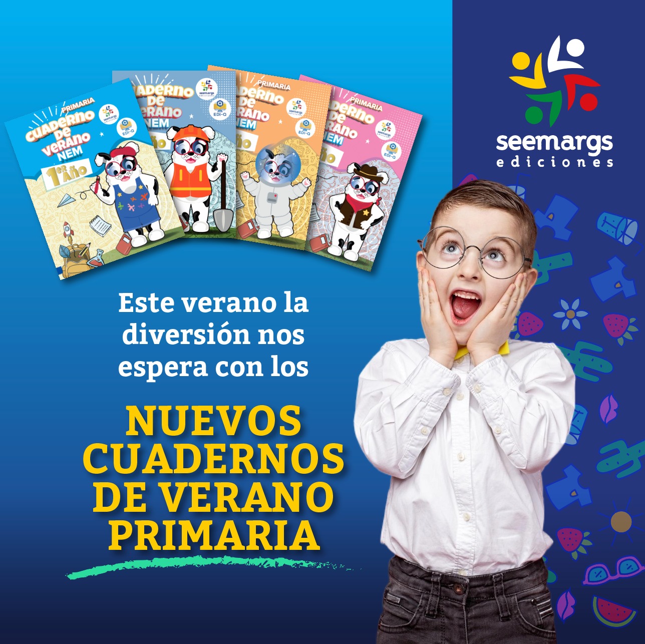 Seemargs - 📝 Nuestros cuadernos de verano ayudan a los niños a mejorar ...
