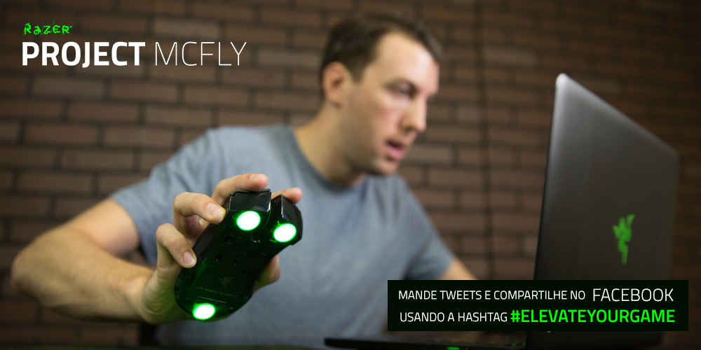 Razer - Como o projeto McFly elevaria seu jogo? Nos envie twitadas e ...