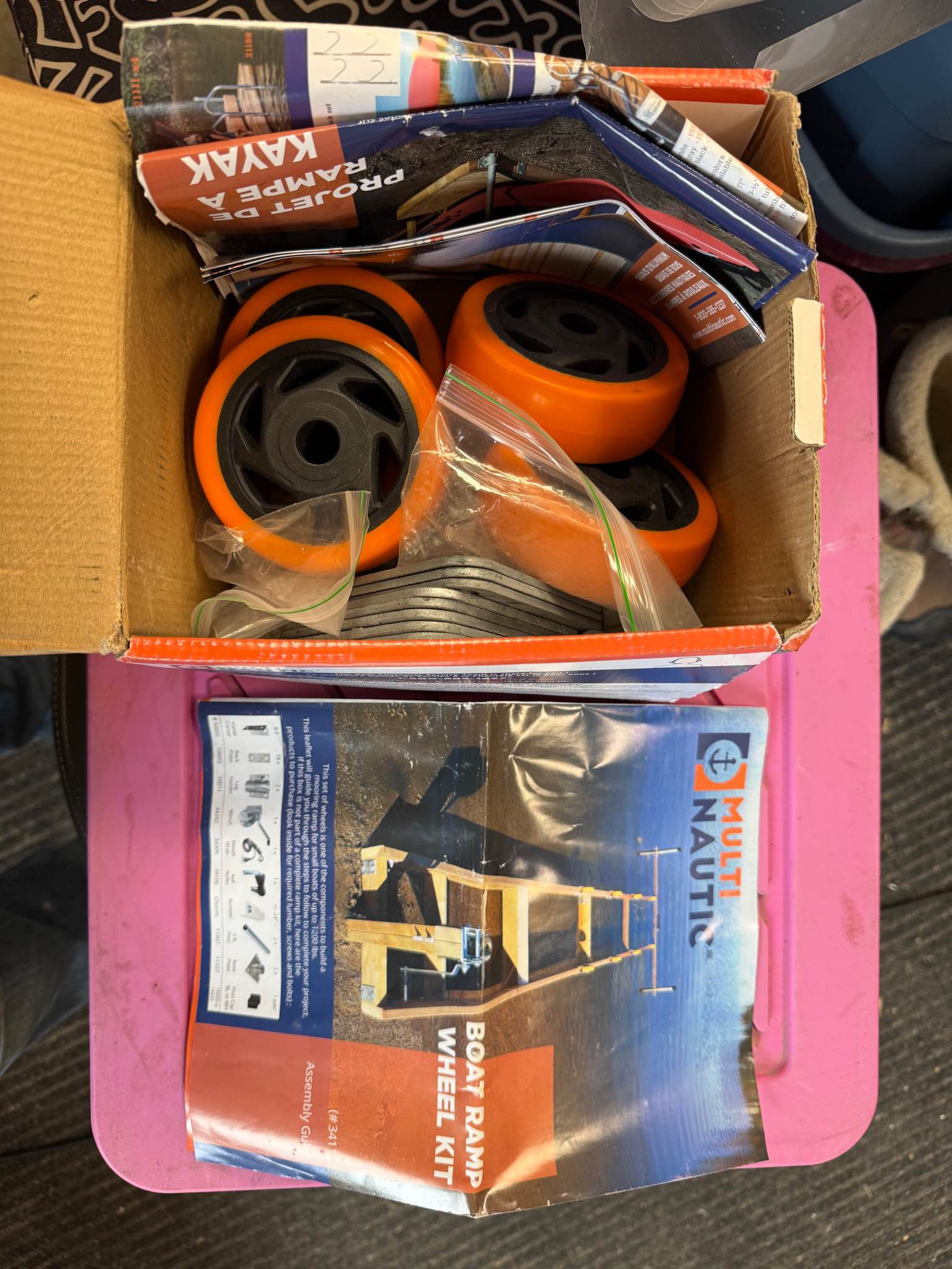 Multinautic boat ramp “wheel kit” JUST the wheel kit. - Remote Control ...
