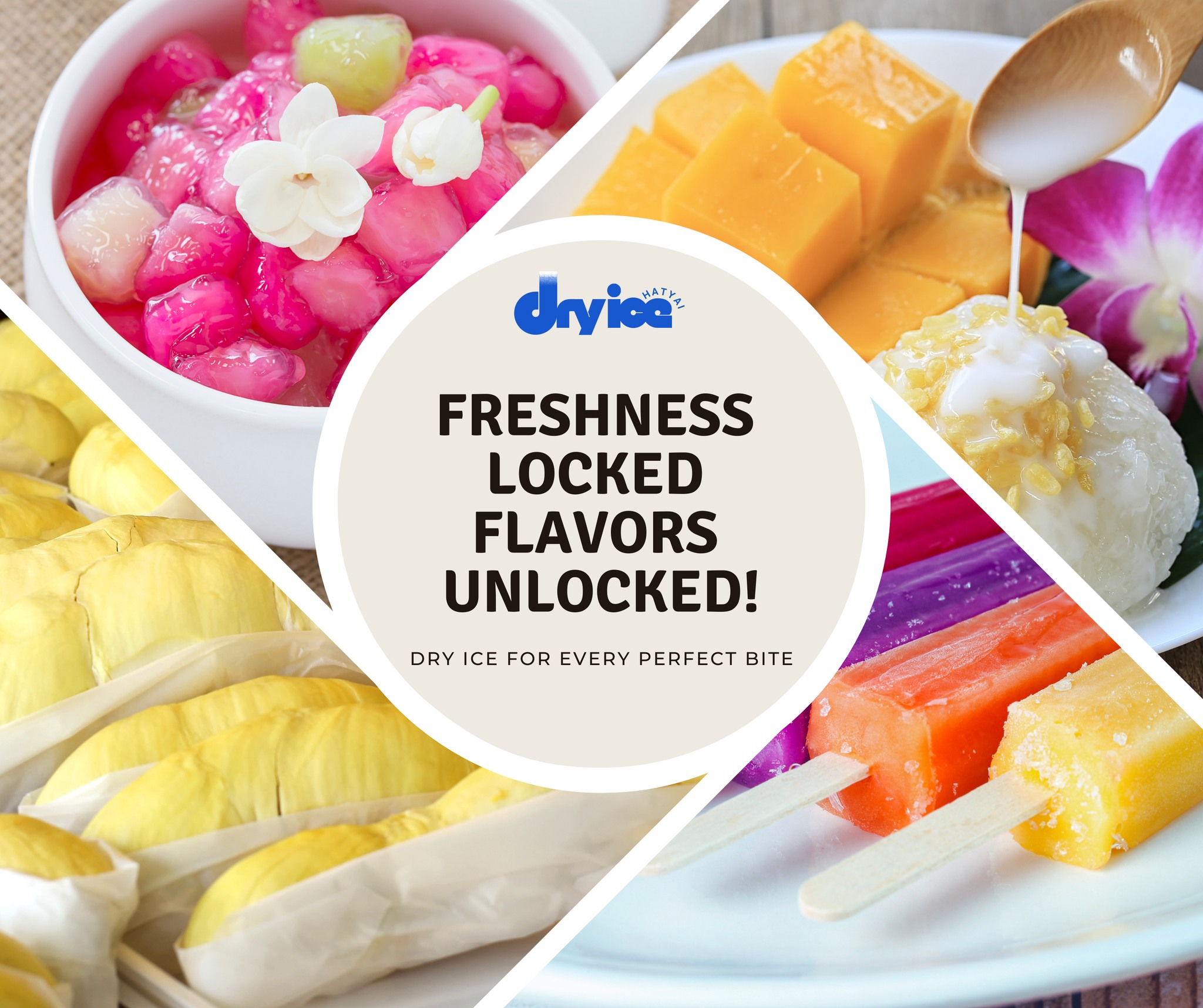 DRY - Lock in the flavor, seal in the freshness—dry ice for every ...