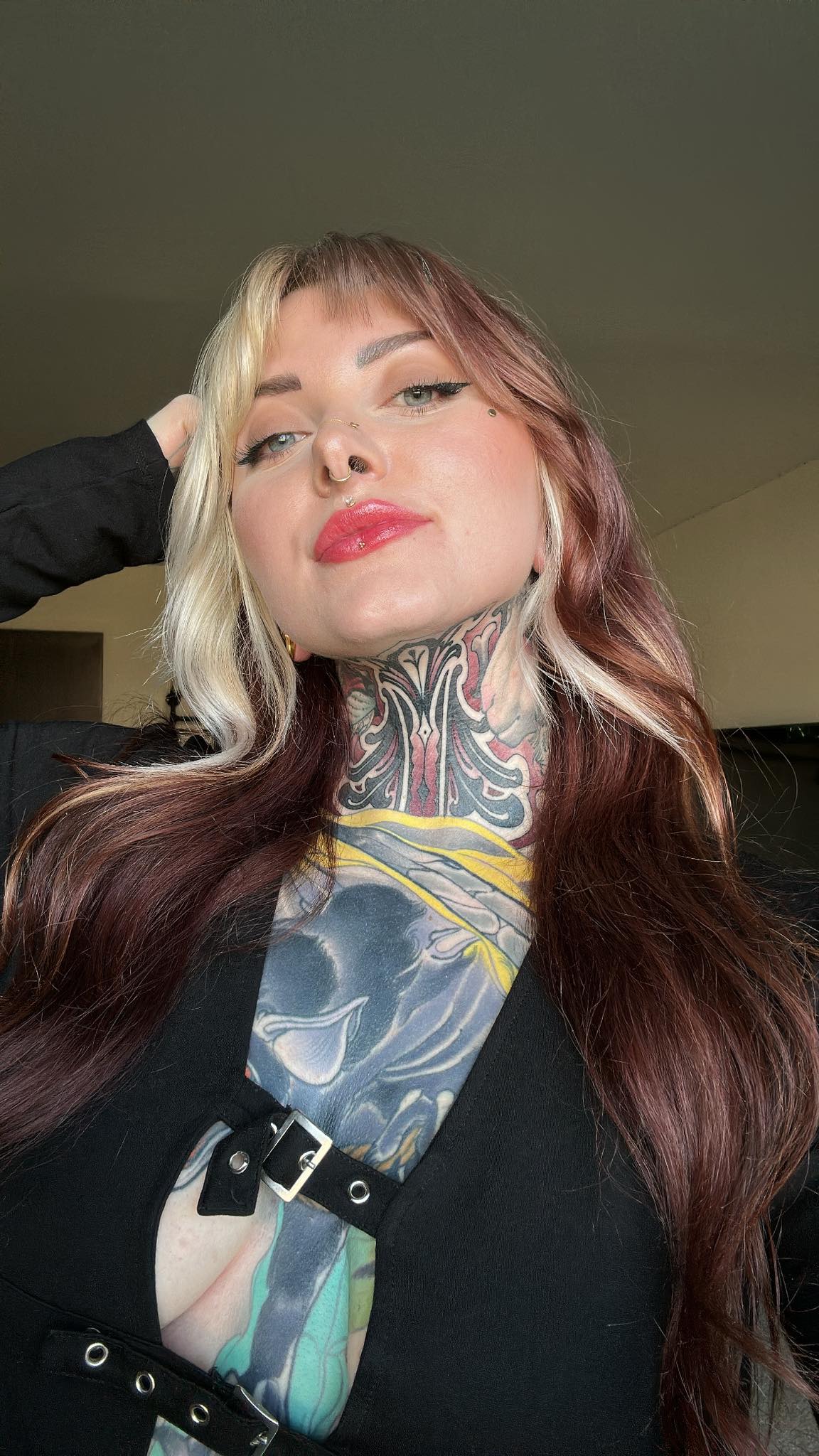 Is it a good idea to get a G59 tattoo on the neck as a first tattoo?
