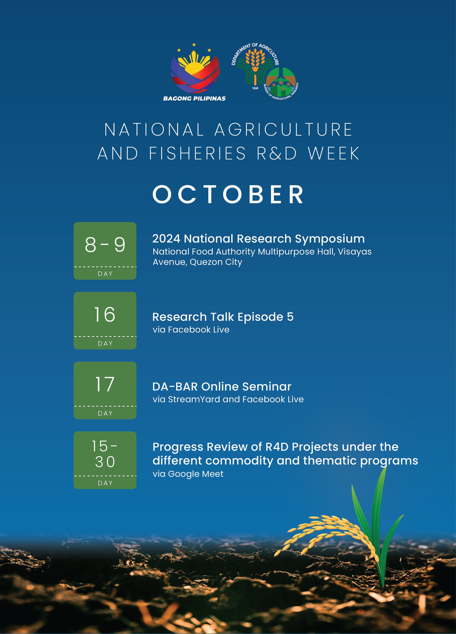 The DA-Bureau of... - DA - Bureau of Agricultural Research