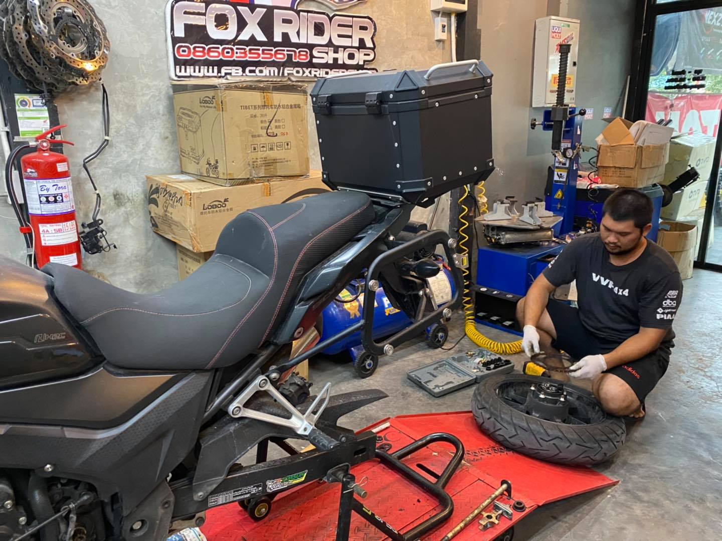 Fox Rider Shop - 🦊 CB500x เปลี่ยนชุดโซ่+สเตอร์... | Facebook