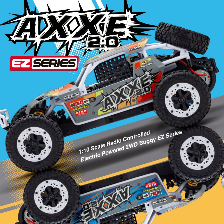 京商 KYOSHO EP ラジコン EZシリーズ AXXE 2.0 バギー レディセット