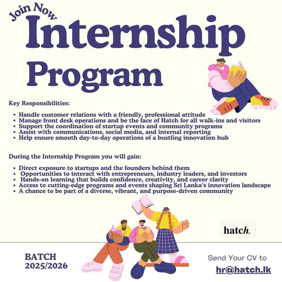 Hatch - 🚀 Now Hiring Interns – Batch 2025/2026! Join Hatch and gain ...
