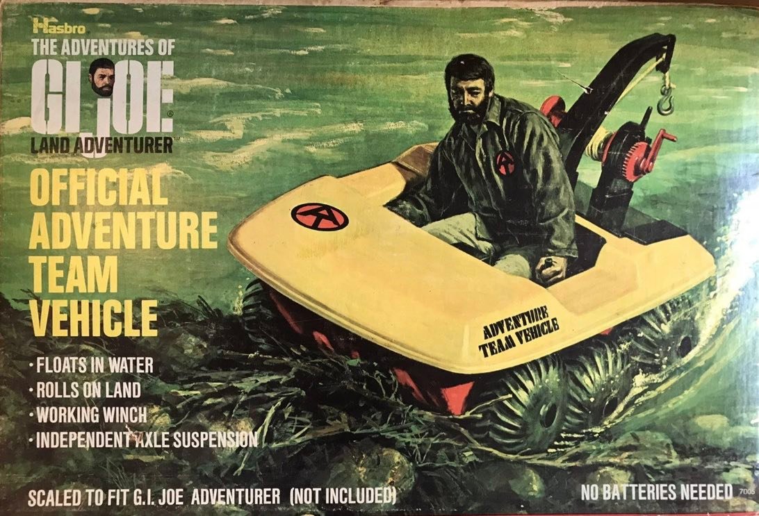 70 s G.I. Joe Official Adventure Team Vehicle ~