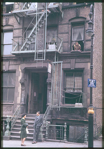 This is like the tenement I grew up in... - Flashback Frames