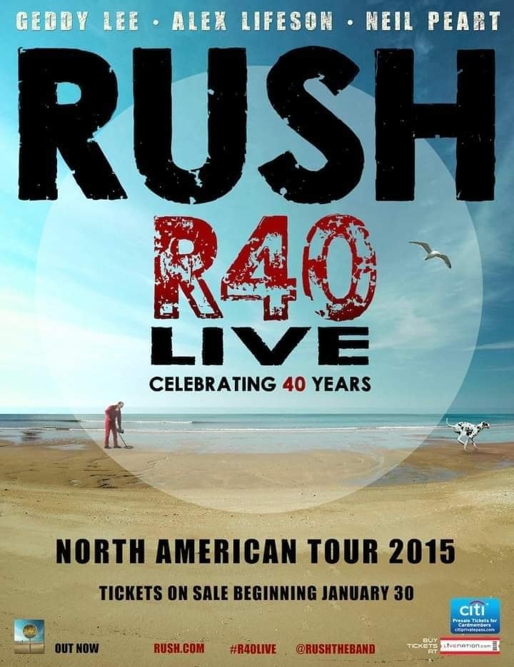 Rush's R40 tour kicked off 10 years ago in Tulsa, Oklahoma