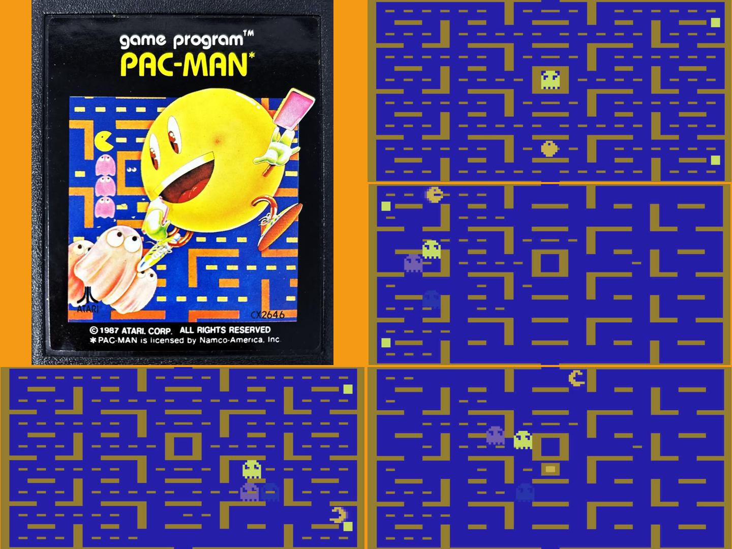 Why was Pac-Man on ZX Spectrum different from the arcade version?