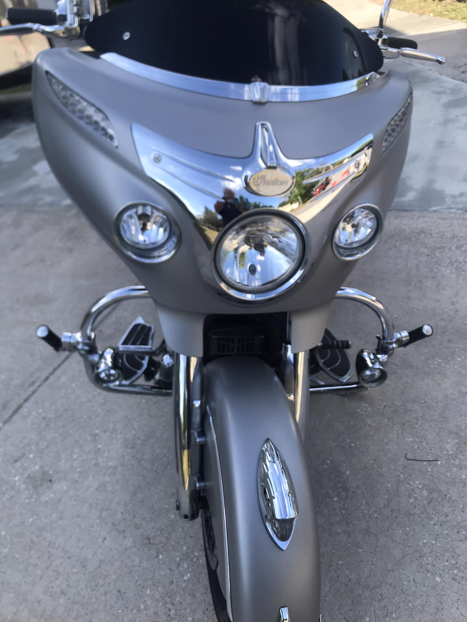 Different versions of the front end on Bajaj in India