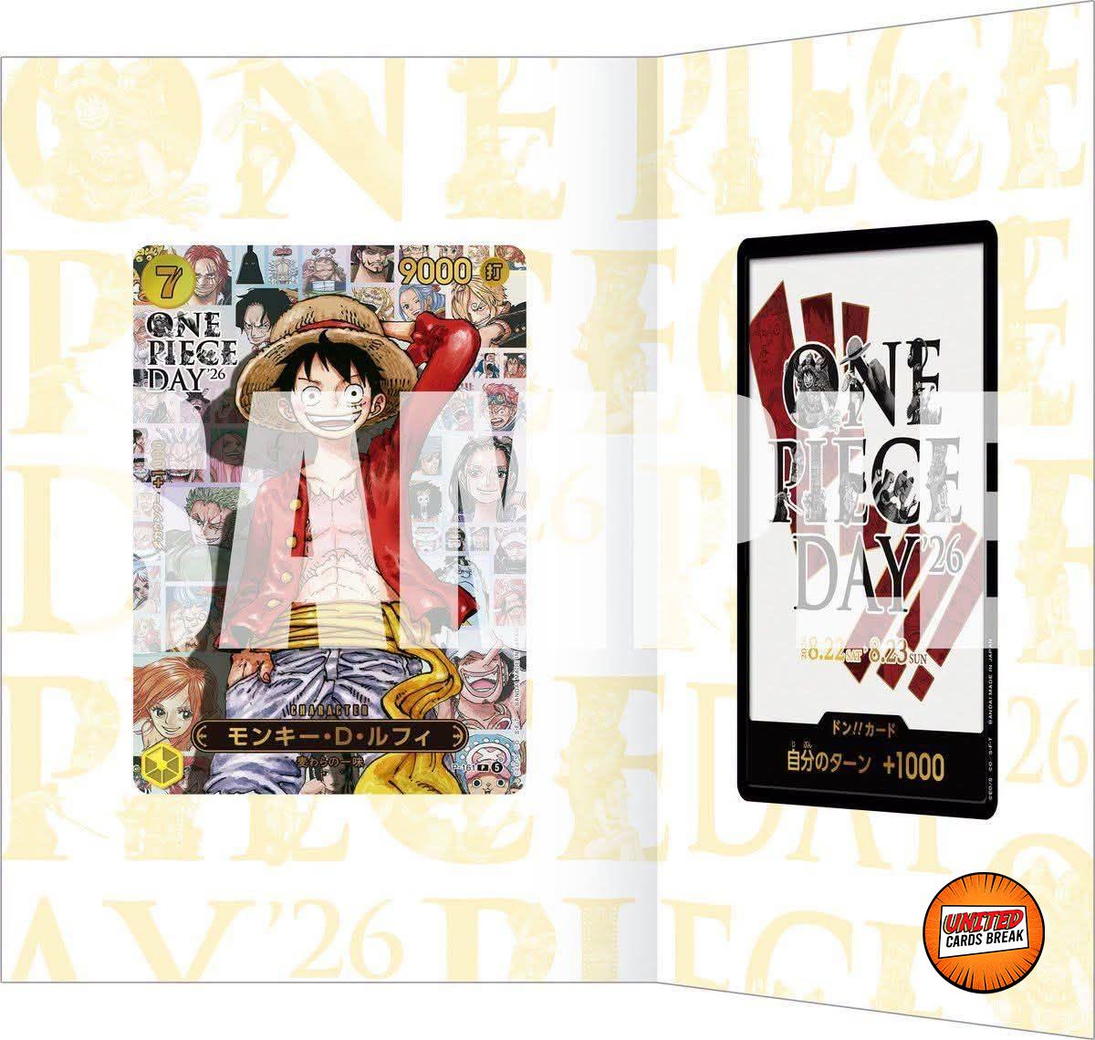 🔥 One Piece Natsucomi 2026: Exclusive Holo Cards! 📈】 Official