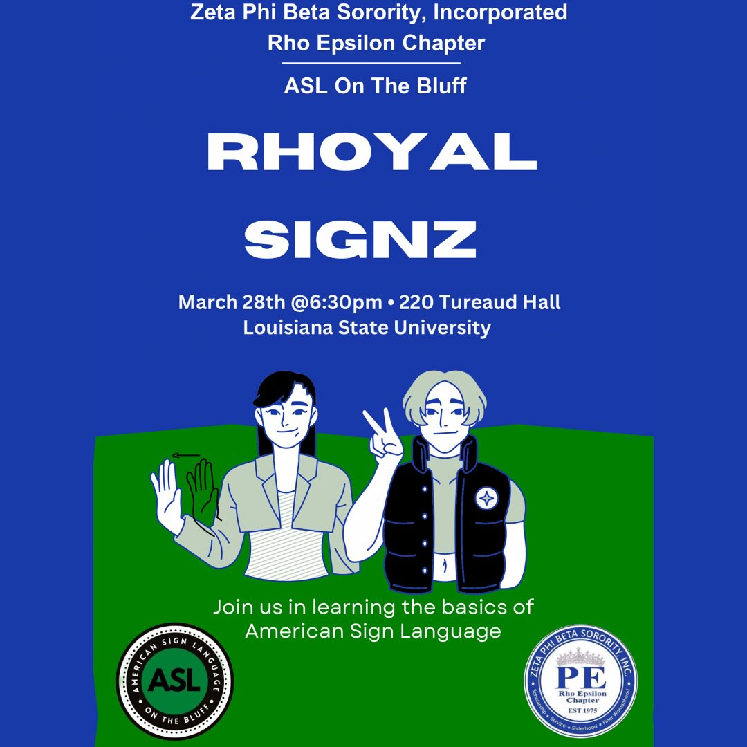 Zeta Phi Beta Sorority, Inc. - Royal Rho Epsilon Chapter