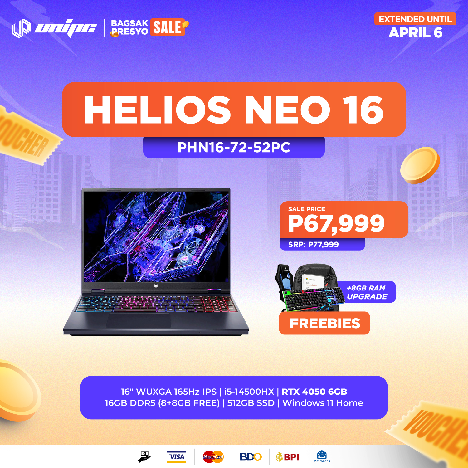UniPC - Heat's got nothing on the Predator Helios Neo 16 52PC's cooling ...