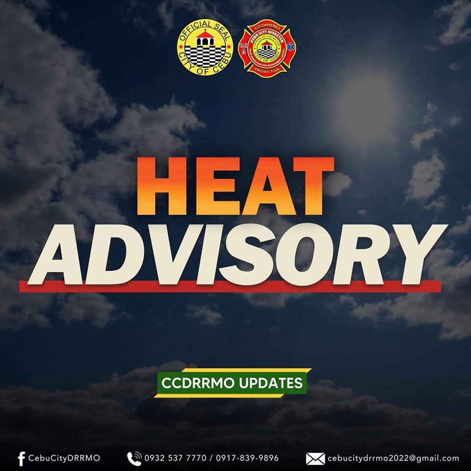 PAGASA HEAT ADVISORY! PAGASA CURRENT HEAT TEMPERATURE ADVISORY As of ...