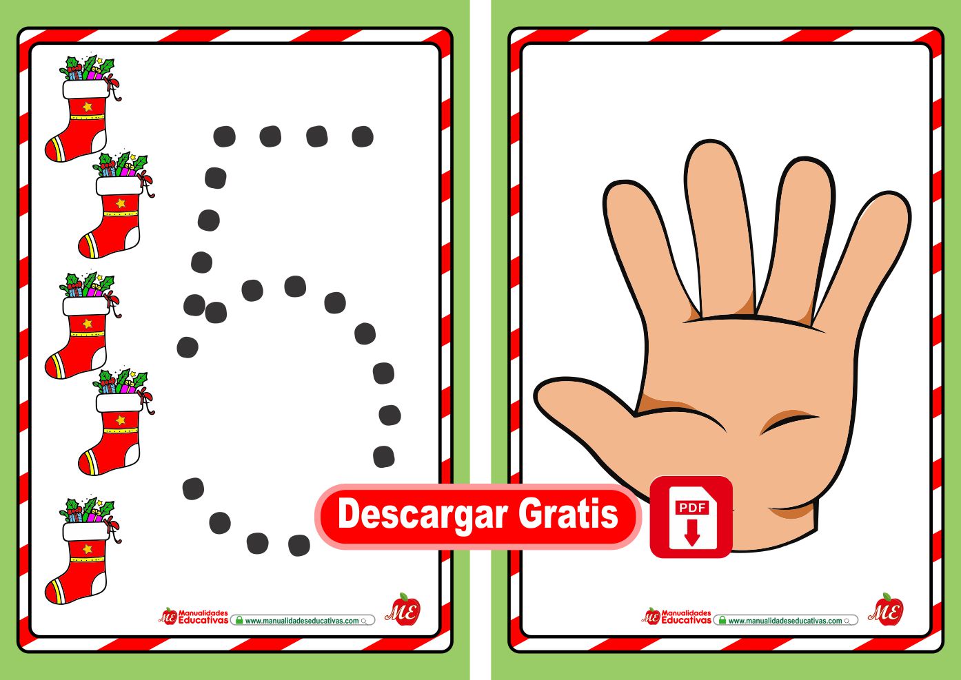 Materiales - Tarjetas para Aprender los Números del 1 al 10 ⭕️ARCHIVO ...